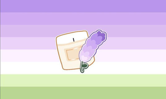 Lavecandlic..A xenogender related to lavender scented candles. ♡♡